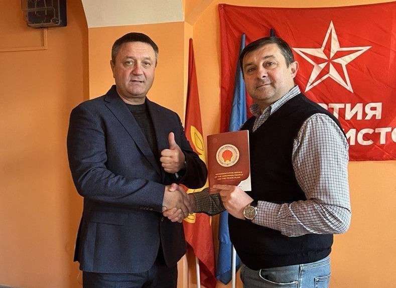 A delegate of the Representation visited the socialists of Moldavian Cahul